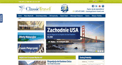 Desktop Screenshot of classic-travel.com